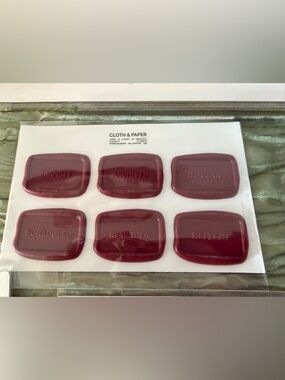 Cloth & Paper Wax Seal Sticker Set